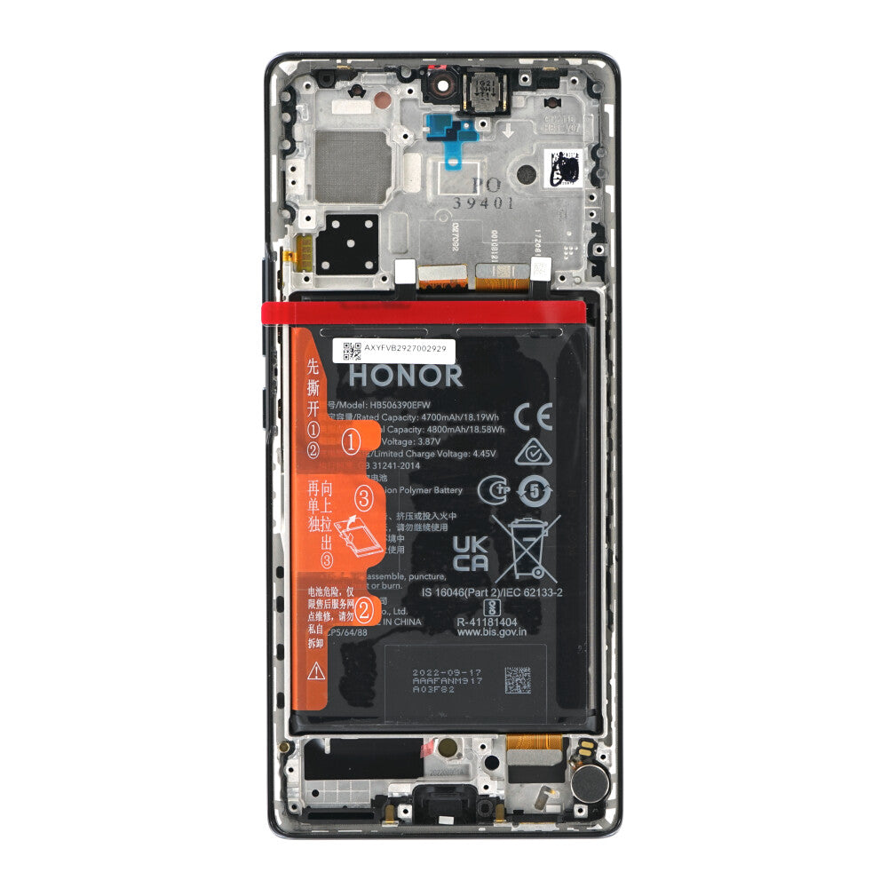 Original Display für Honor 70 0235ACMF LCD schwarz Touch Bildschirm