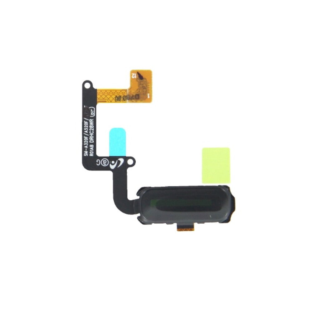 Original Home Button Taste Samsung Galaxy A5 2017 A520F Flex schwarz GH96-10448A