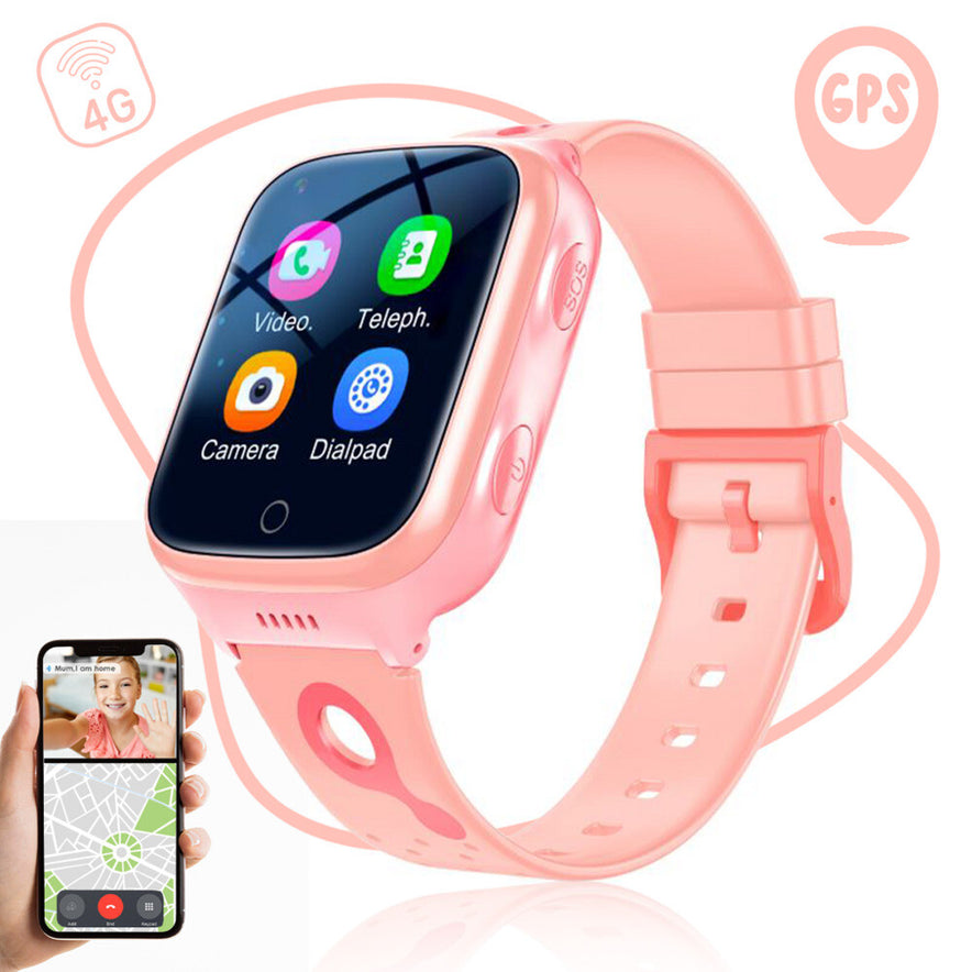 UFUZON Smartwatch Kinder-Pink