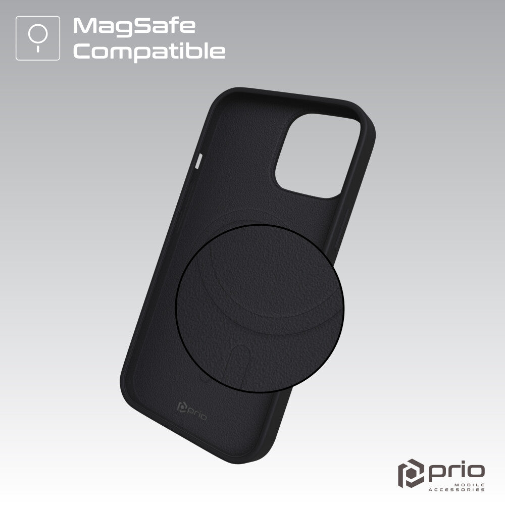 prio Liquid Silicone Case MAG für iPhone 17 (6,3 Zoll) schwarz Hauptbild