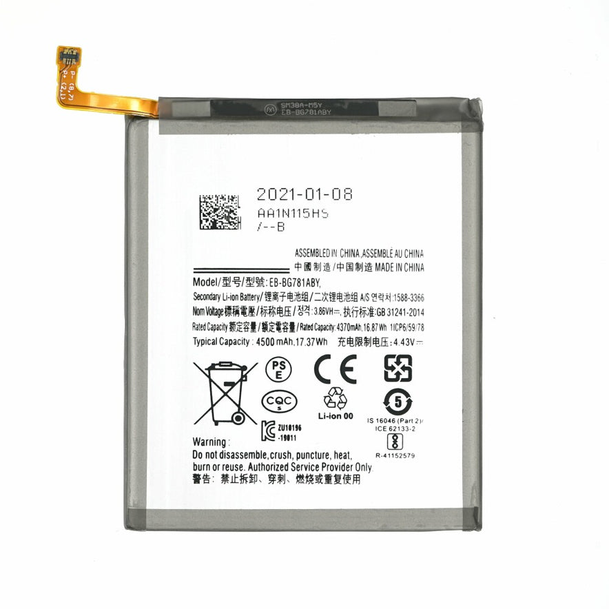 EB-BG781ABY Akku für Samsung Galaxy S20 FE A52 4G 5G 4500mAh Ersatzakku