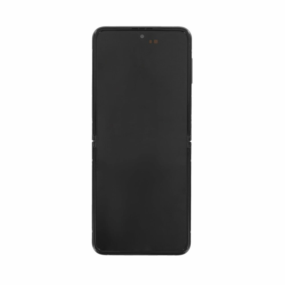 Samsung Display + Rahmen (ohne Kamera) F711 Galaxy Z Flip3 5G grün GH82-27243C