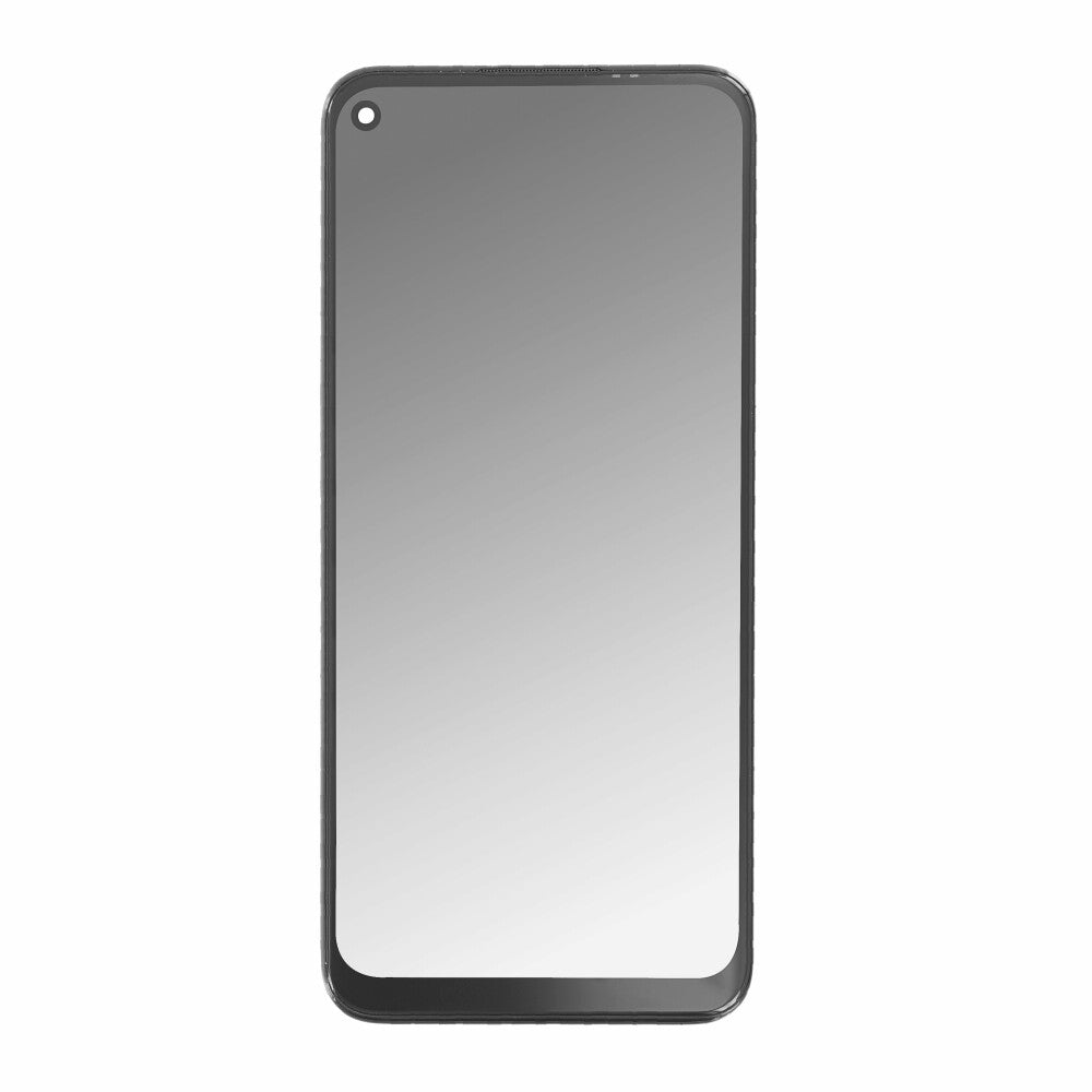 Display-Einheit + Rahmen für OnePlus Nord N100 schwarz