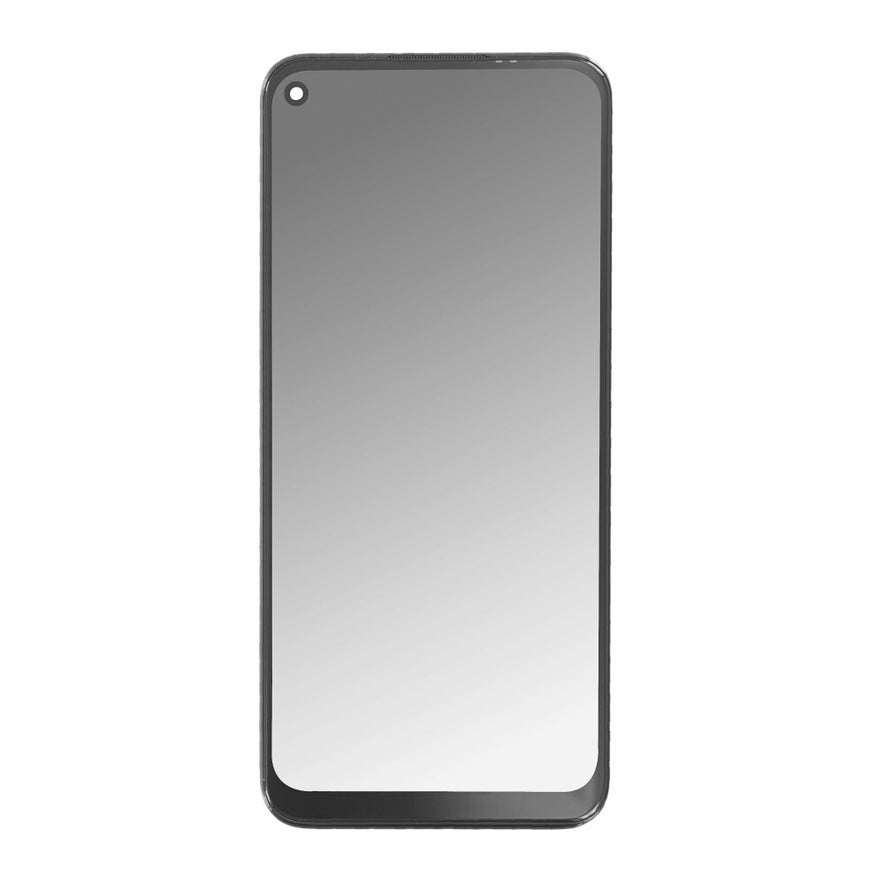 Display-Einheit + Rahmen für OnePlus Nord N100 schwarz