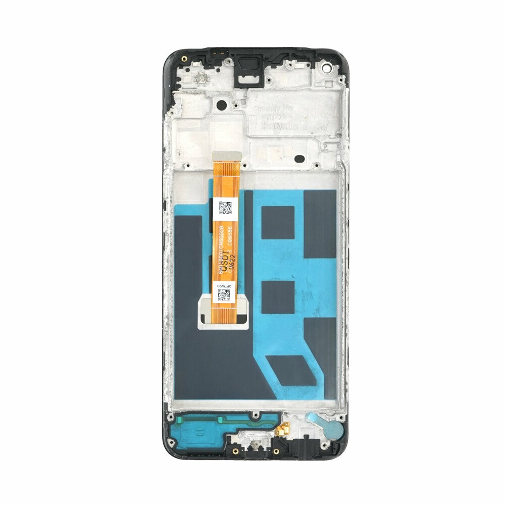 Display für OPPO A53 LCD + Rahmen Schwarz Bildschirm Touch