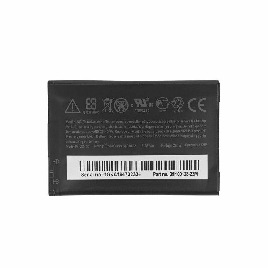 Original BA S390 Akku für HTC BA S420 RHOD160 35H00123-00M 1230mAh 35H00123-22M
