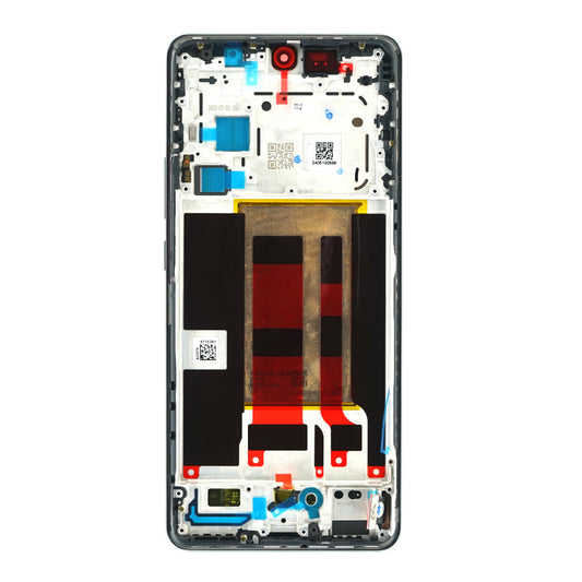 Display für Oppo Reno10+ LCD + Rahmen Schwarz Touch Bildschirm