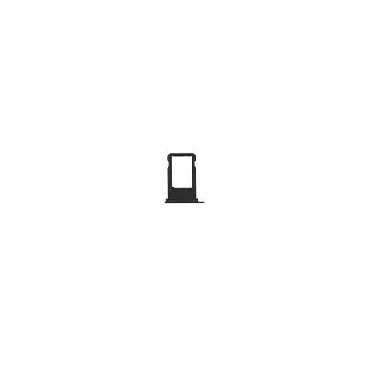 Ladebuchse für iPhone 7 Mattschwarz SIM Kartenhalter