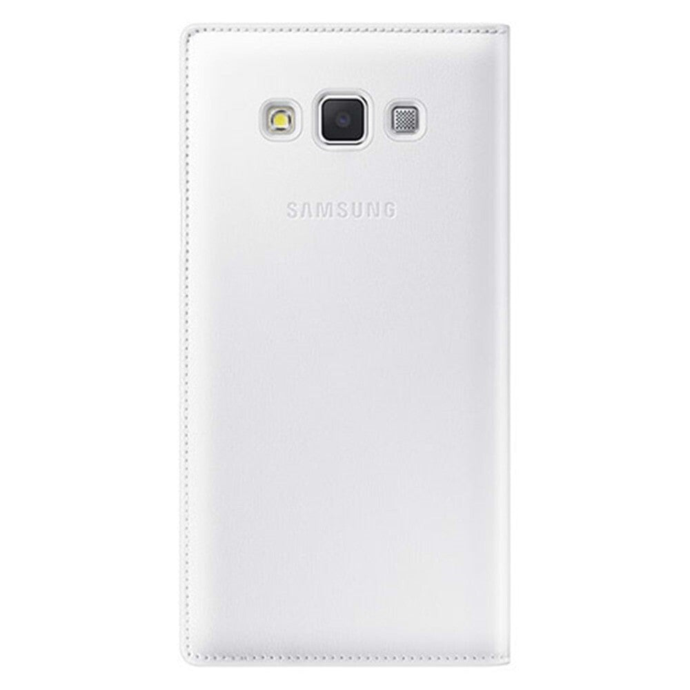 Original Flip-Cover Handyhülle für Samsung A7 Weiß EF-CA700BWEGWW