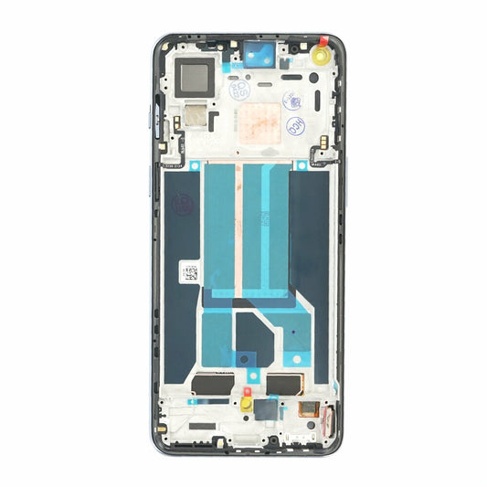 Display für OnePlus Nord 2 5G LCD + Rahmen Grau Bildschirm Touch