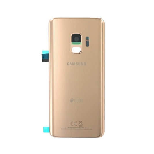 Samsung Galaxy S9 Duos G960F/DS battery compartment cover gold