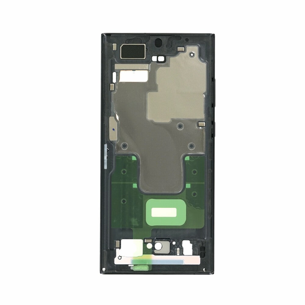 Original Mittelrahmen für Samsung Galaxy S23 Ultra S918 schwarz GH96-15833A