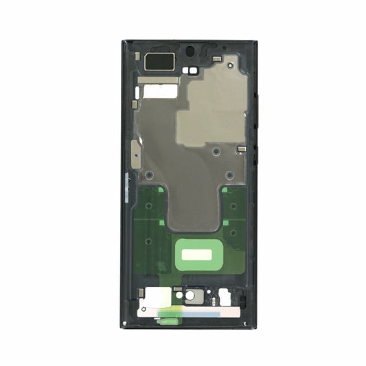 Original Mittelrahmen für Samsung Galaxy S23 Ultra S918 schwarz GH96-15833A