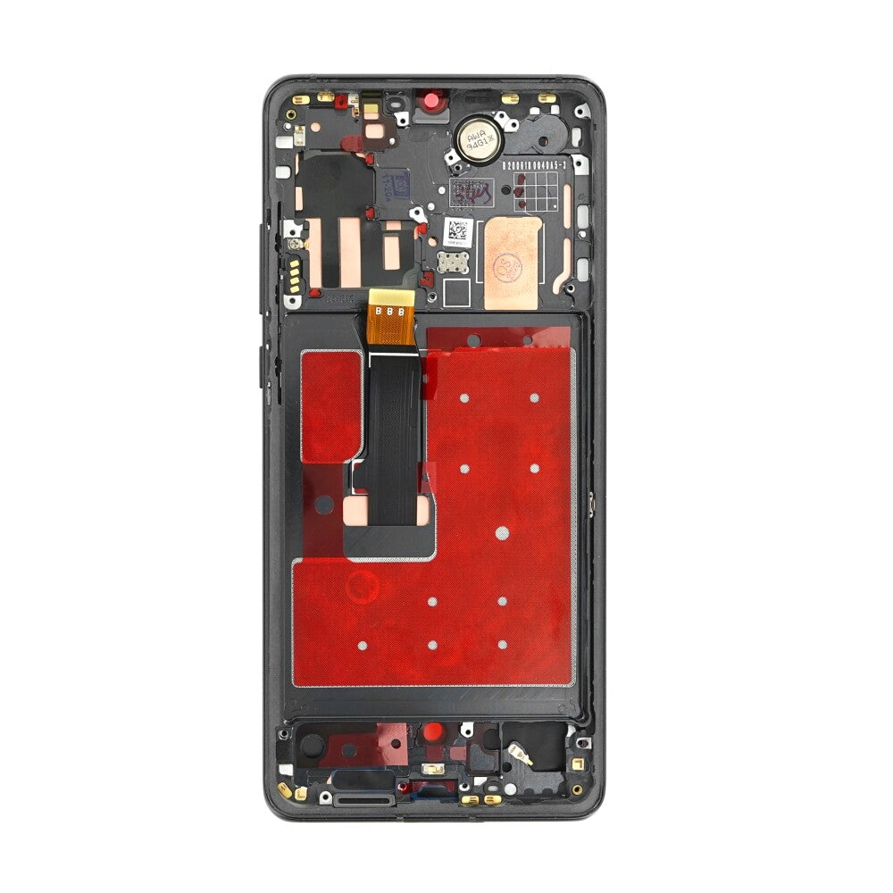 Display für Huawei P30 Pro LCD + Rahmen schwarz Touch Ersatz