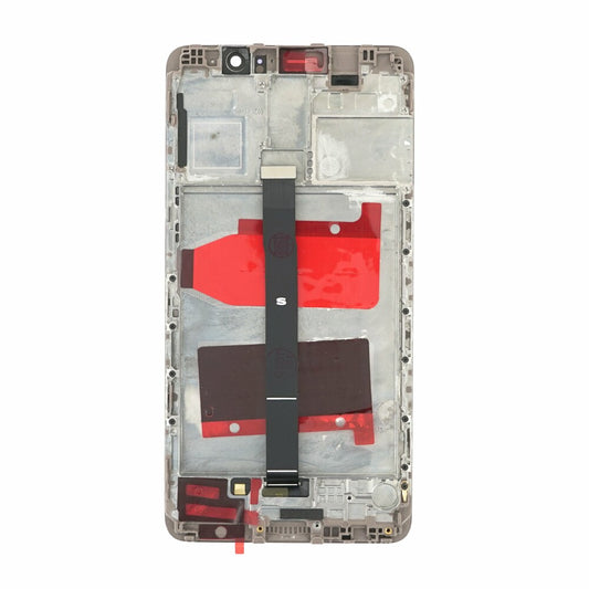 Display für Huawei Mate 9 LCD + Rahmen mokkabraun Bildschirm Touch Ersatz