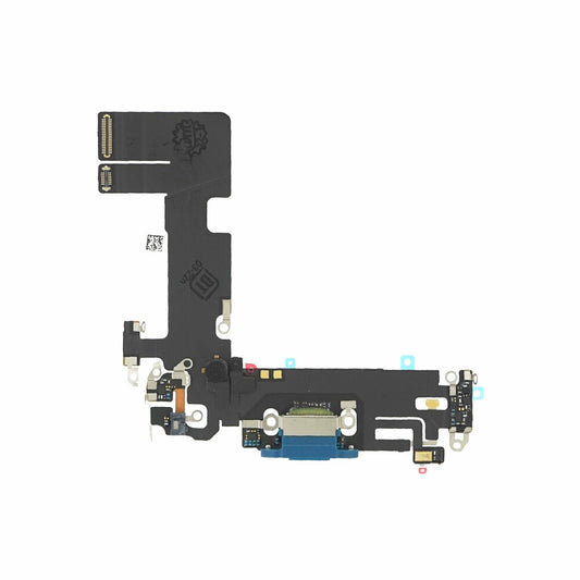 Ladebuchse für iPhone 13 Blau Lightning Dock Connector Flex
