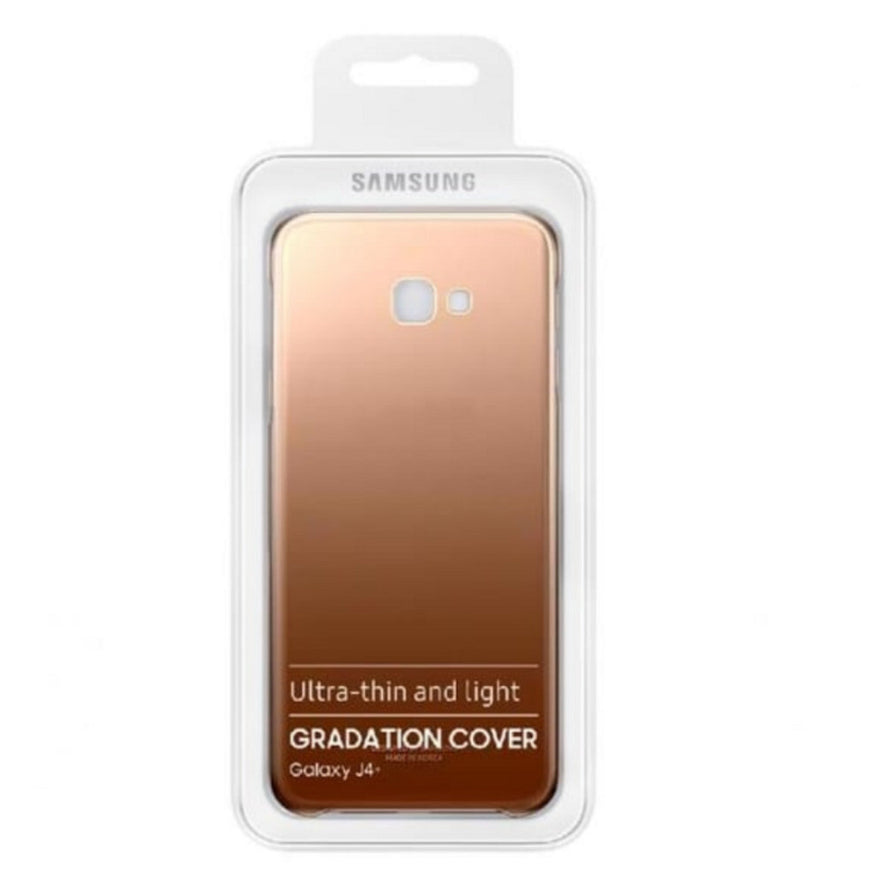 Original Hardcover Handyhülle für Samsung J4 Plus Gold EF-AJ415CFEGWW