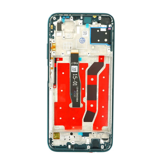 OEM display unit + frame for Huawei P40 Lite crush green