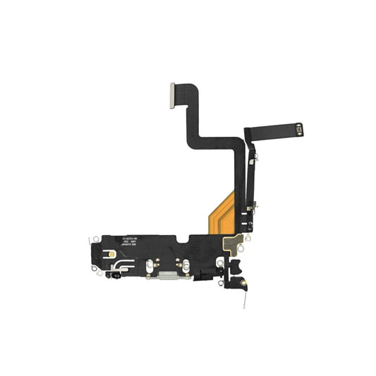 Ladebuchse für iPhone 14 Pro Silber Flex Dock Connector Ersatz