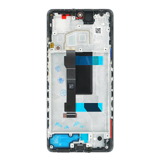 Display für Redmi Note 12 Pro 5G Schwarz LCD + Rahmen Touch Bildschirm