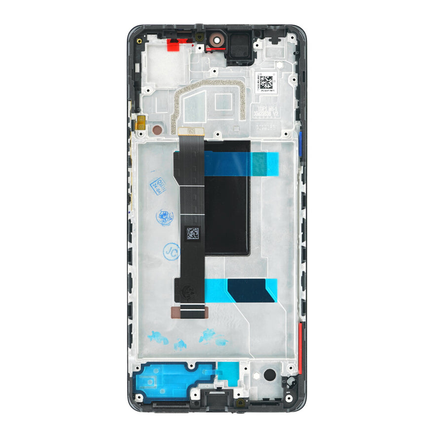 Display für Redmi Note 12 Pro 5G Schwarz LCD + Rahmen Touch Bildschirm
