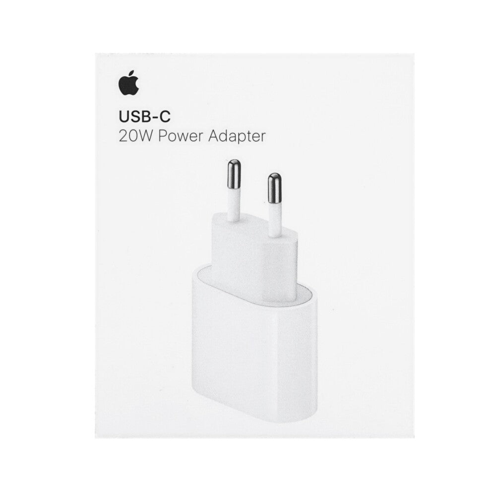 Original Apple 20W Schnellladegerät für USB-C Power Adapter Weiß MHJE3ZM/A