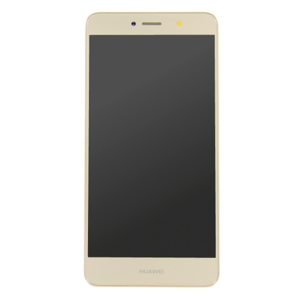 Display für Huawei Y7 Prime 2017 Gold LCD + Rahmen Touch Bildschirm Ersatz