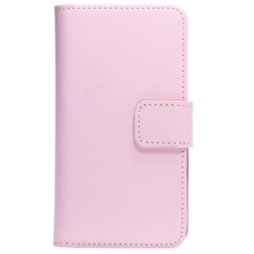 Lederhülle Handyhülle für Sony Xperia Z1 Compact Rosa 4250710549214