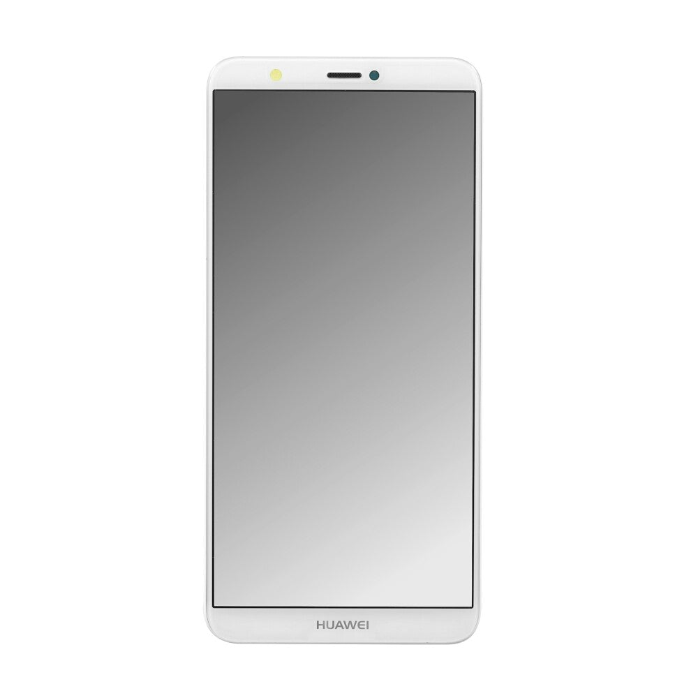 Huawei Displayeinheit + Rahmen + Akku P Smart weiß 02351SVE