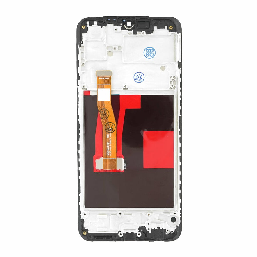 Displayeinheit + Rahmen für Realme 5 Pro schwarz