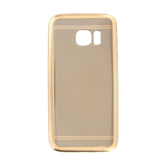 Silikonhülle Handyhülle für Samsung Galaxy S7 Gold Schutz Case
