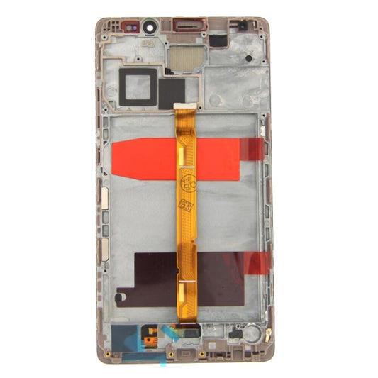 Display für Huawei Mate 8 claret red mit Rahmen