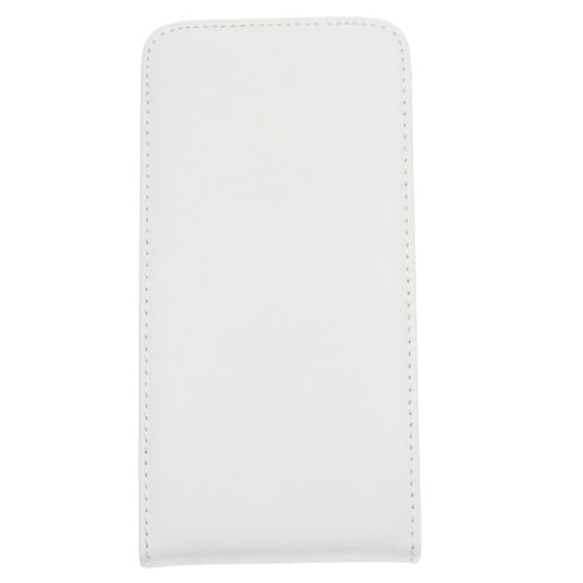 Slim Leder Flip Hülle Samsung Galaxy Alpha G850 Weiß Schutz Tasche 4250710555604