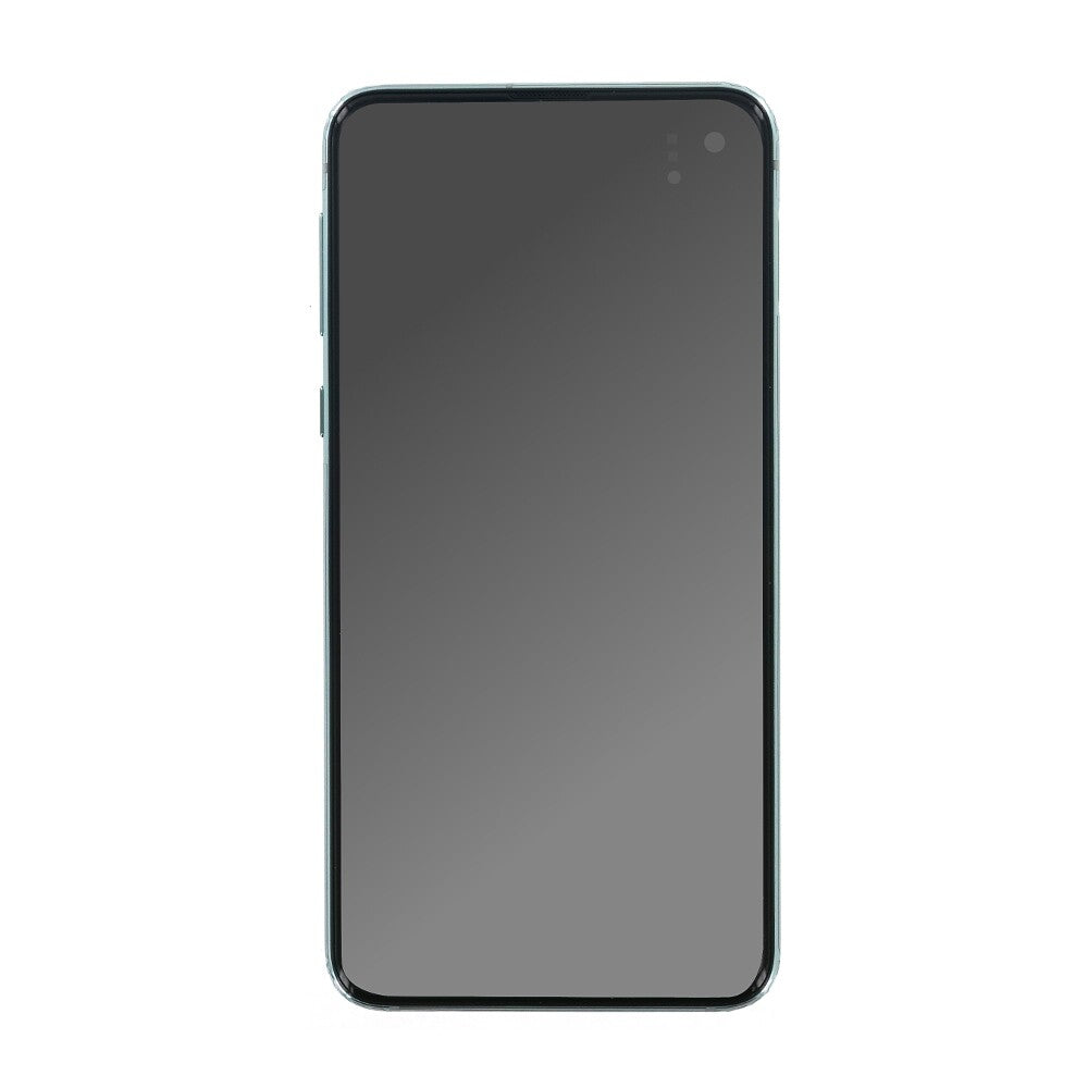 Samsung Displayeinheit + Rahmen G970F Galaxy S10e prism grün GH82-18852E