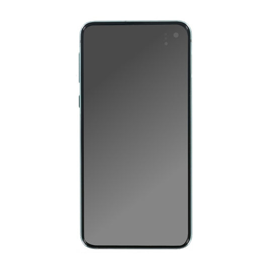 Samsung Displayeinheit + Rahmen G970F Galaxy S10e prism grün GH82-18852E