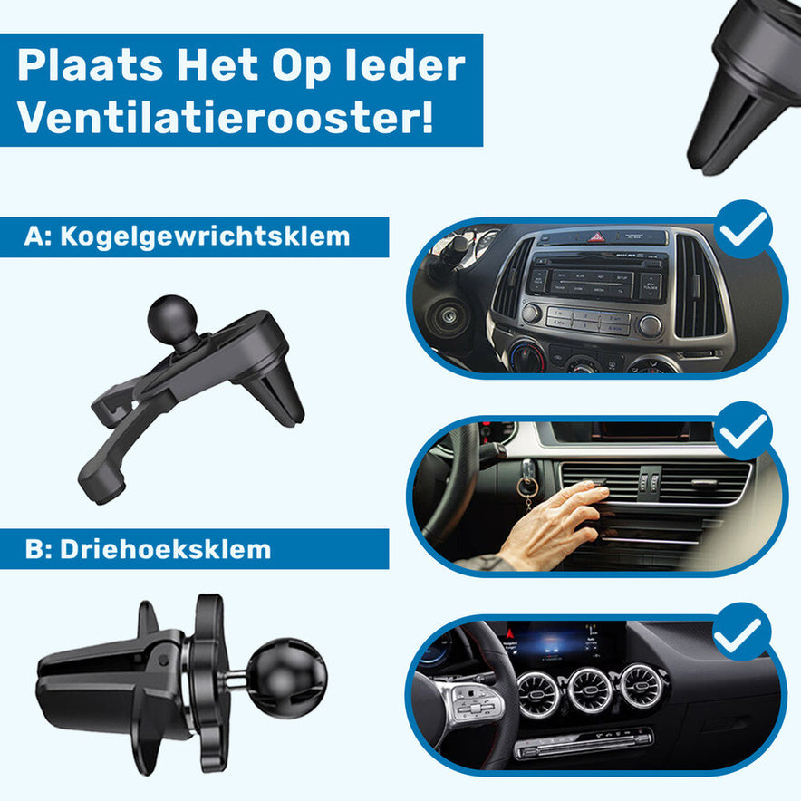 UFUZON 3in1 Handyhalterung fürs Auto -