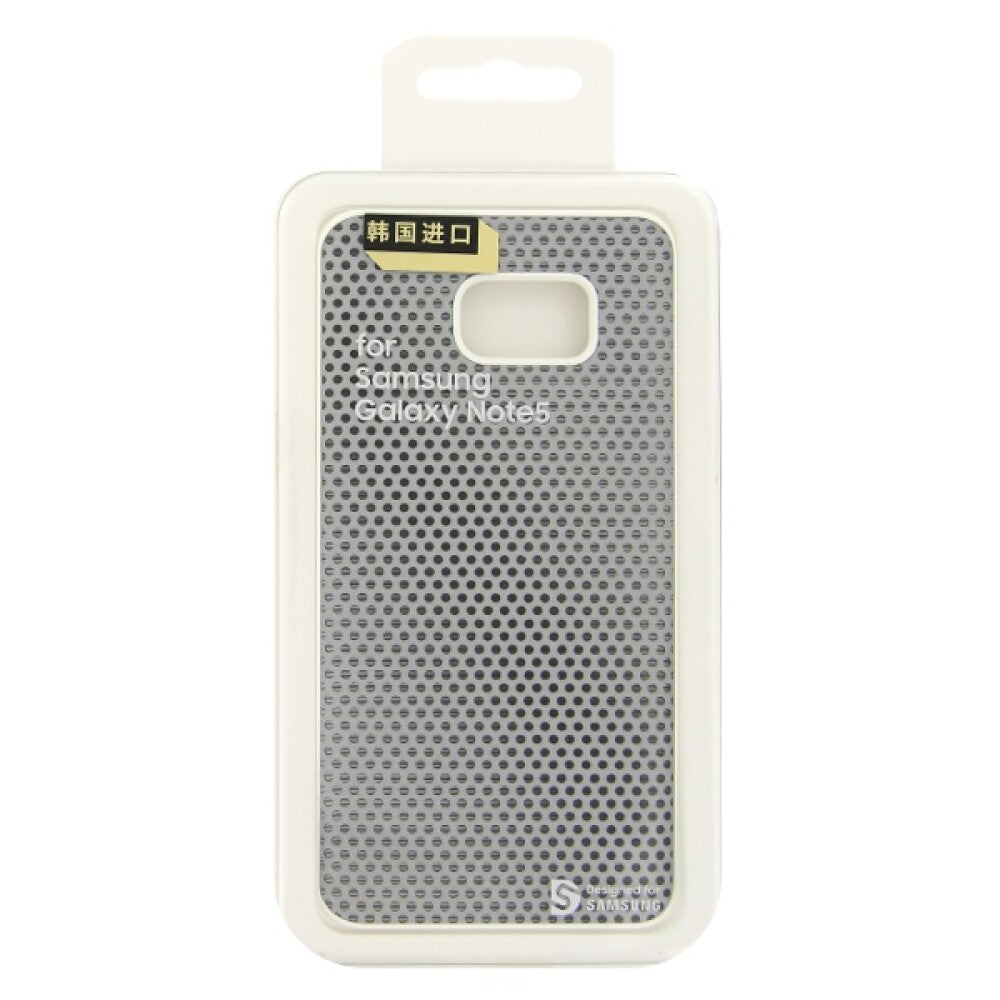 Original Handyhülle für Samsung Galaxy Note 5 Silber Schutz Case