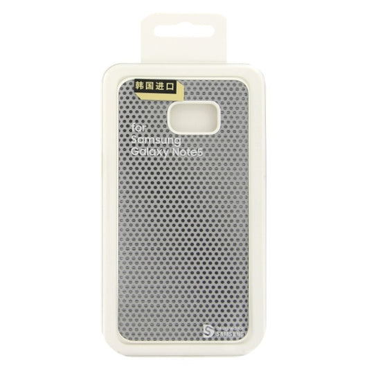 Original Handyhülle für Samsung Galaxy Note 5 Silber Schutz Case