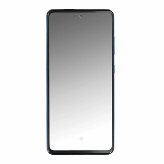 Original Display für Samsung Galaxy A72 4G LCD + Rahmen blau GH82-25460B