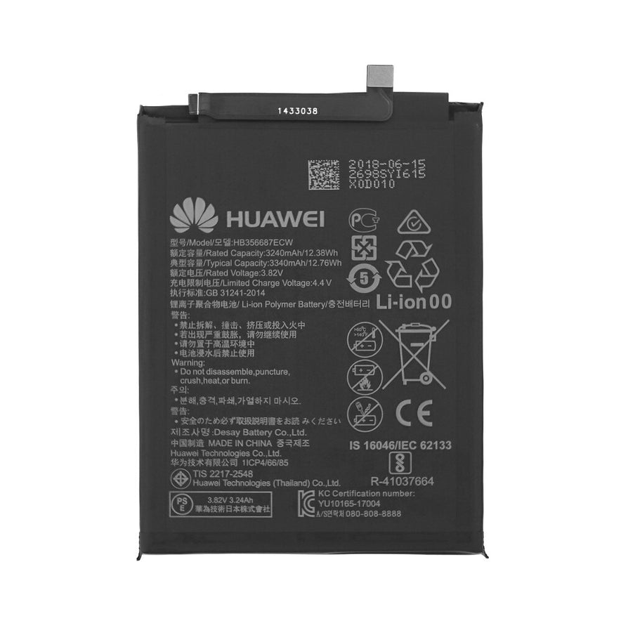 Original HB356687ECW Akku für Huawei P Smart Plus Mate10 Lite P30 Lite 24022872