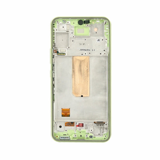 Original Display für Samsung Galaxy A54 LCD + Rahmen Lime GH82-31231C