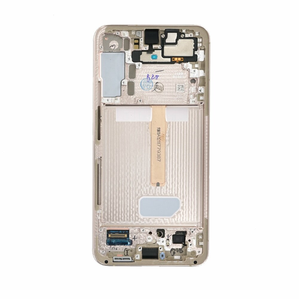 Original Display für Samsung S906 Galaxy S22+ LCD + Rahmen Violett GH82-27500F