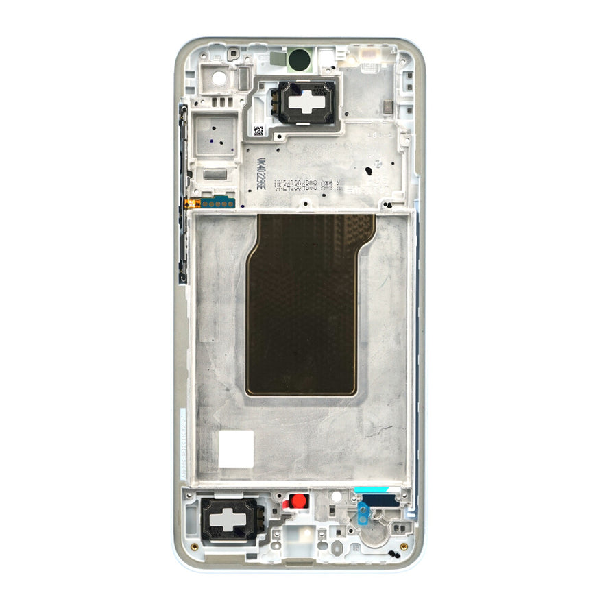 Original Mittelrahmen für Samsung SM-A356 Galaxy A35 eisblau GH82-34225B