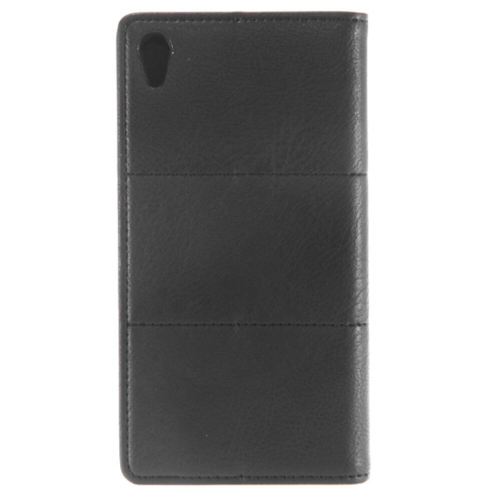 Book Case Handyhülle für Sony Xperia Z5 Premium Schwarz