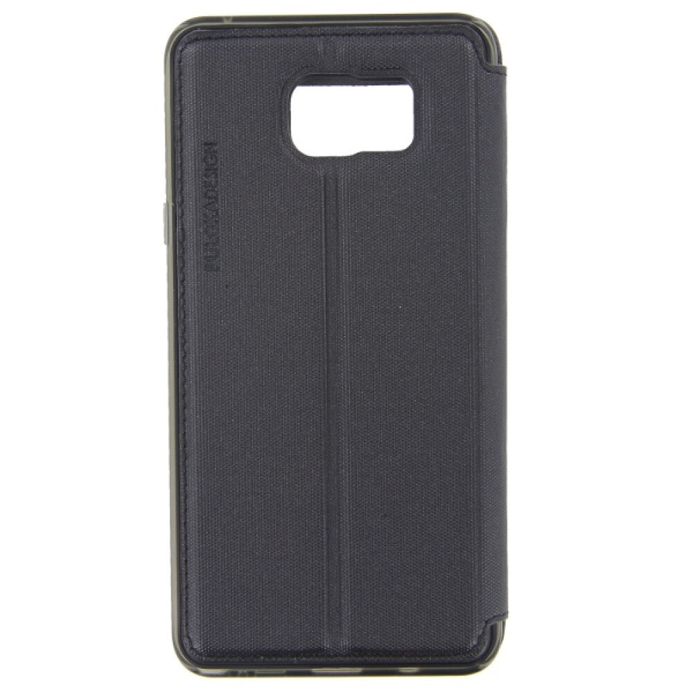Flip Case Handyhülle für Samsung Galaxy Note 5 Schwarz Schutz Tasche