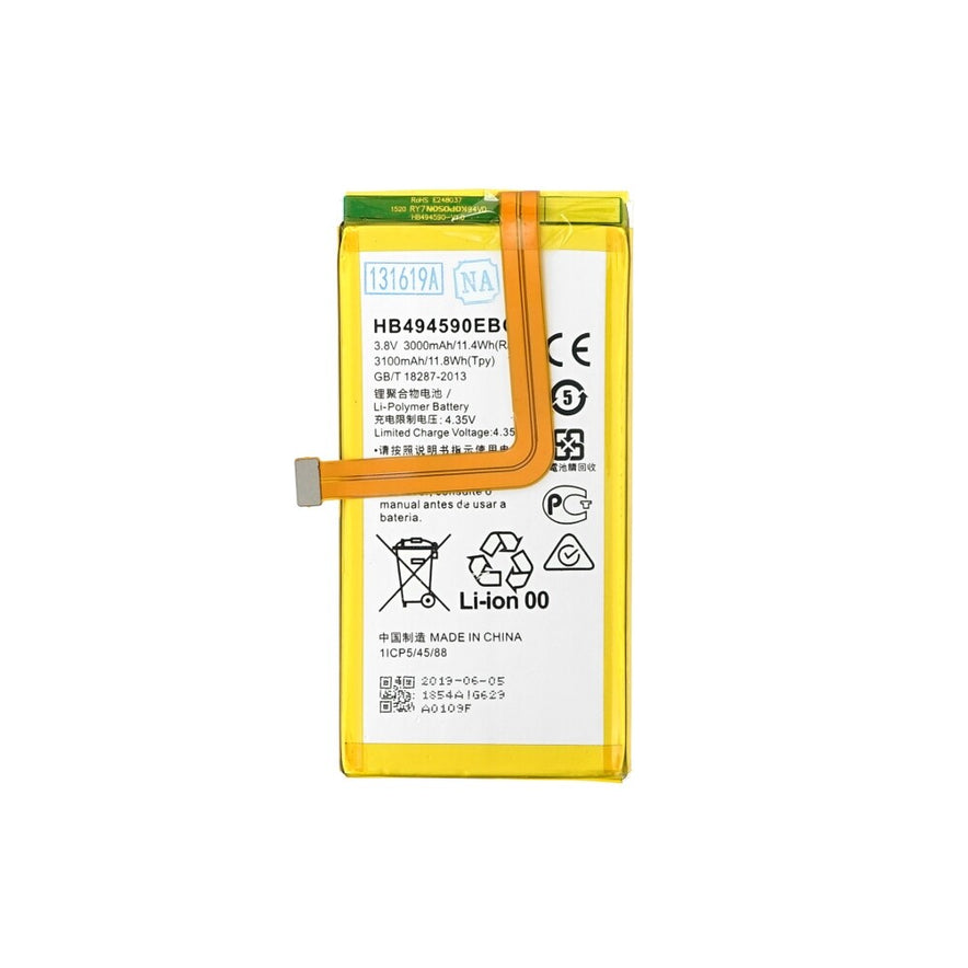 HB494590EBC Akku für Huawei Honor 7 wie Original 3000mAh Ersatzakku