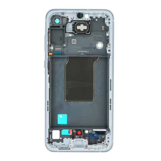 Original Mittelrahmen für Samsung Galaxy A55 SM-A556 eisblau GH82-34309B