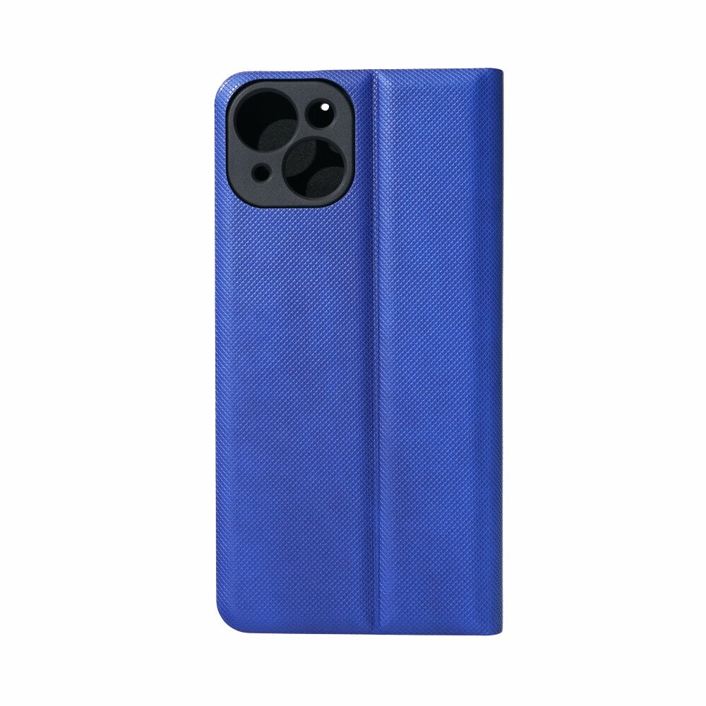 prio Book Case (Handytasche, Hülle) Fashion für iPhone 14 blau-schwarz