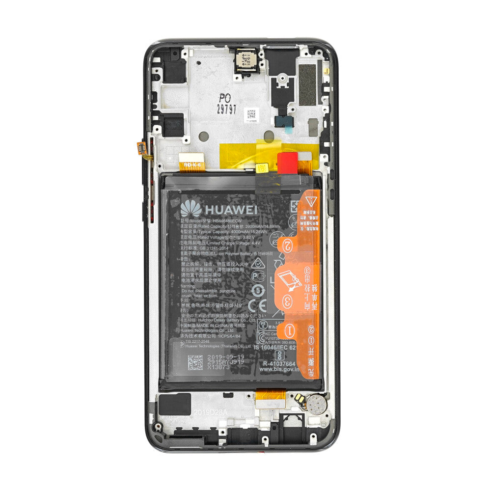 Original Display für Huawei P Smart Z Y9 Prime LCD + Rahmen Schwarz 02352RRF