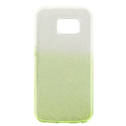 TPU Handyhülle für Samsung Galaxy S6 Edge grün Schutz Tasche